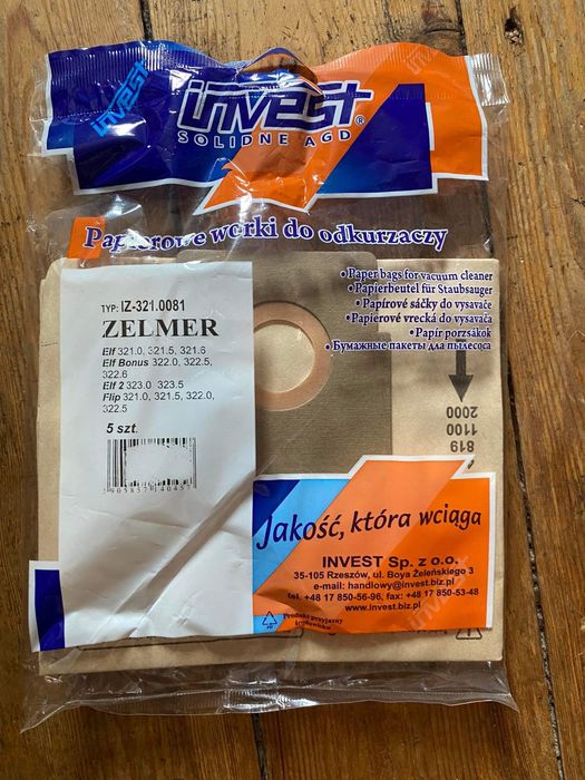 Worki do odkurzacza 3 sztuki