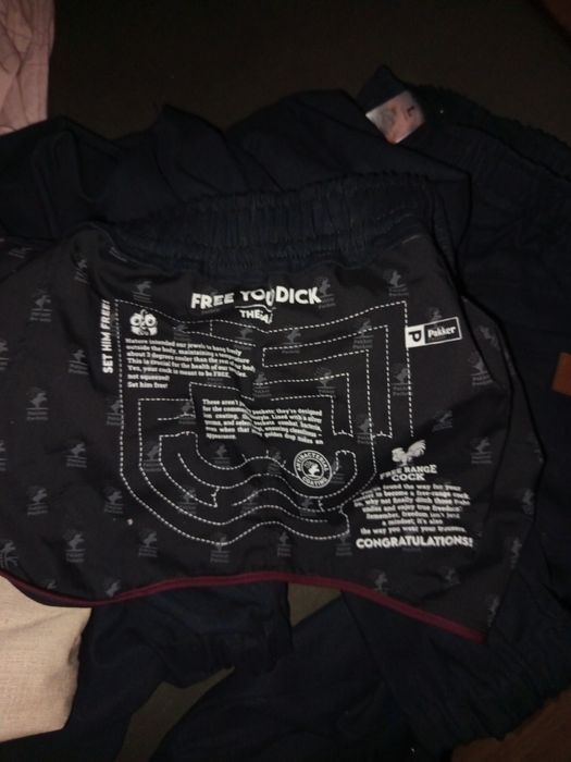 Męskie spodnie Len joggery Pakker promocja