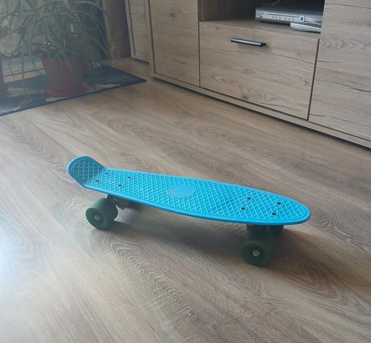 fiszka/deskorolka niebieska