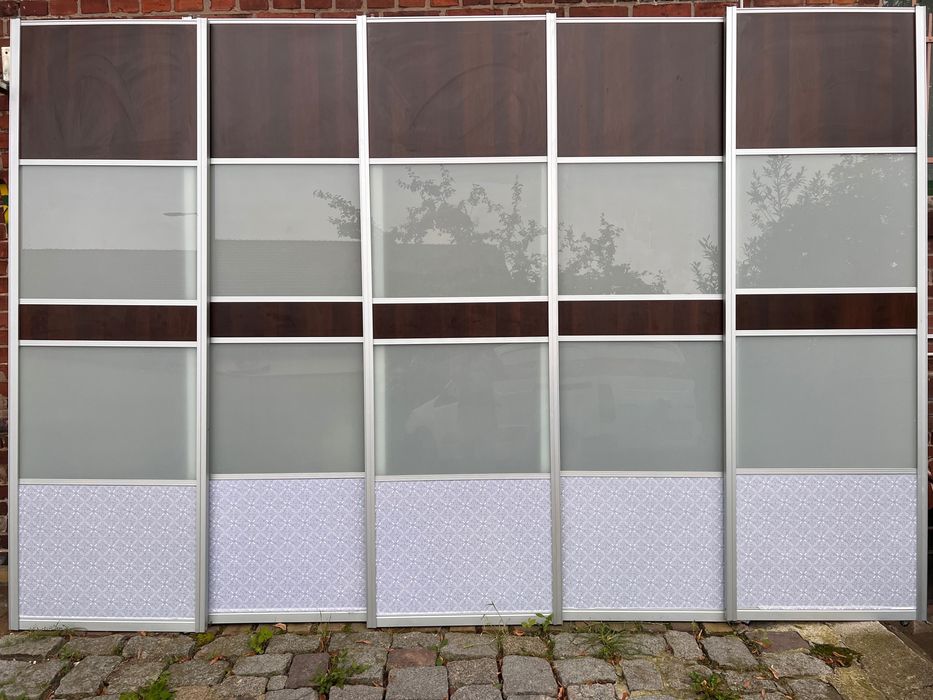 Szafa garderoba do zabudowy drzwi suwane Komandor głębokość 65 wys 255