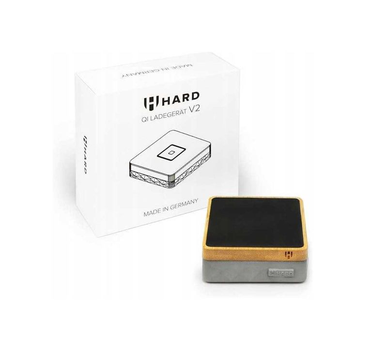 Ładowarka indukcyjna HARD Qi Ladegerät V2 – 15 W, USB-C