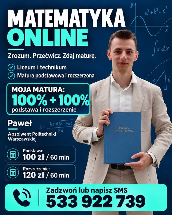 Matematyka korepetycje online