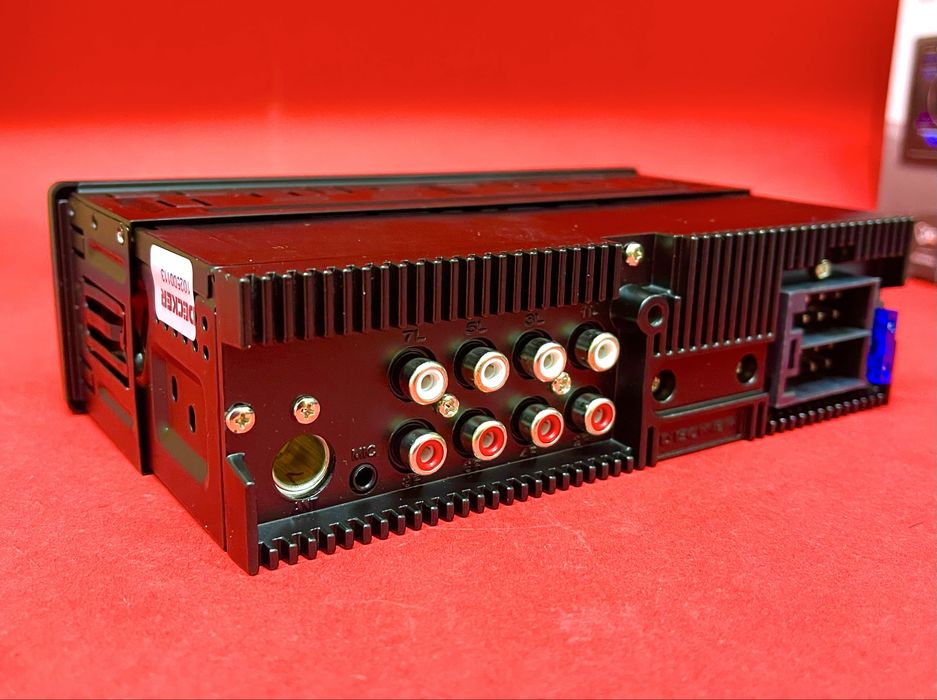 Магнітола 1-дін Decker MDR-125 BT | DSP/Bluetooth |4×50Вт Процесорна