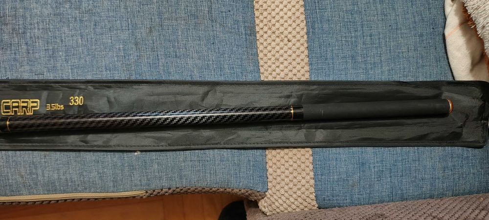 Вудилище коропове телескопічне карбонове Solaris Matrix Tele Carp 3.3м 3.5Lb