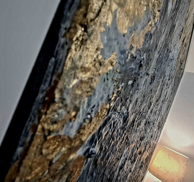 Pintura Abstrata Original – José Barbosa (Porto) – 100x60 cm
