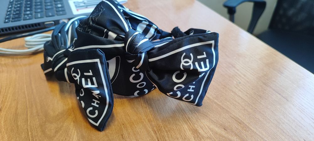 Hit Opaska na głowę włosy chan Coco kokardka 1szt