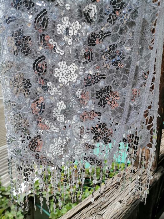 Шарф с узороми цвет "Айвора"