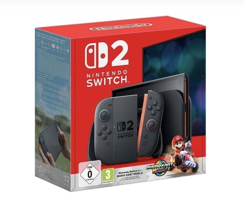(Nova) Consola Nintendo Switch 2 + Jogo Mario Kart World