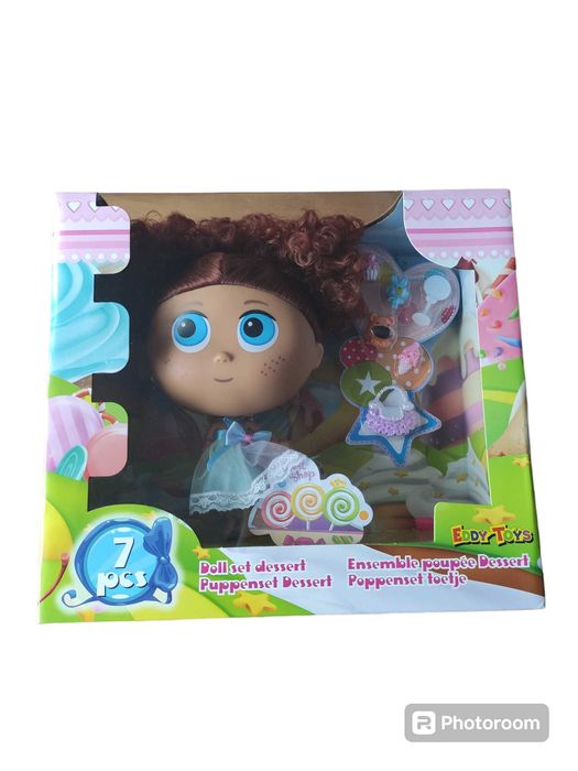 Lalka z kręconymi włosami Eddy Toys