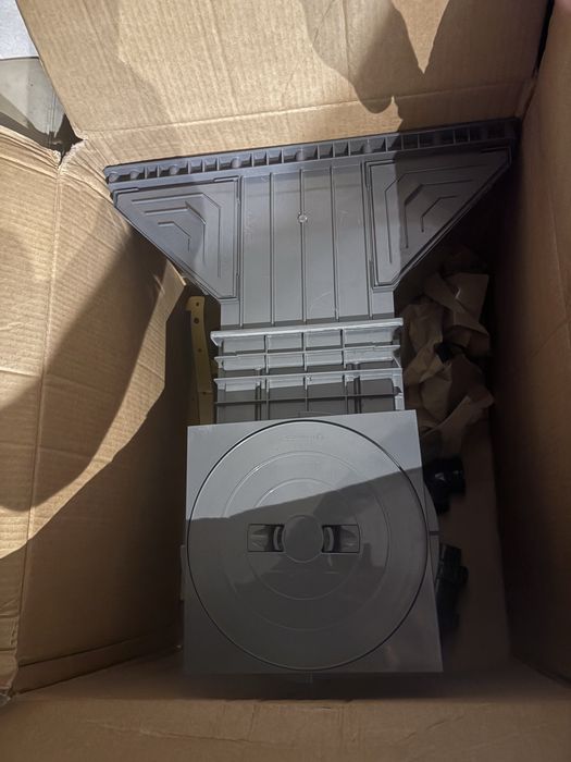 Skimmer basen  prostokatny kompletny ksztaltki zestaw dysze nowy Antracyt.