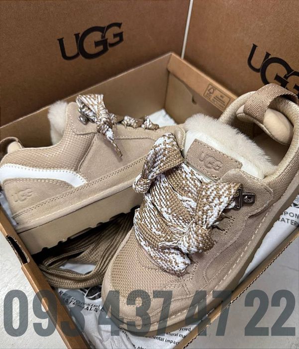 Жіночі Уггі Кросівки UGG LOWMEL Sneaker Chestnut Угги Жіночі Уггі Ugg