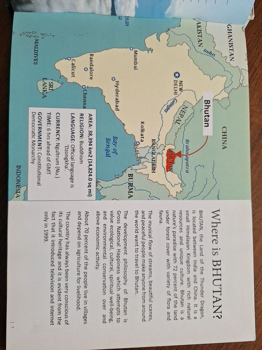 Livro viagem ao Butão - Buthan
