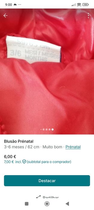 Blusões para bebé - vários modelos