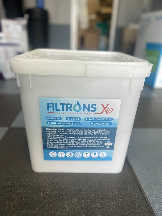 Filtrons X5 комплексна засипка від заліза, твердості, амонію(Ecomix C)