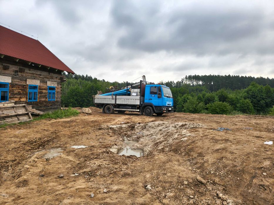 Studnie głębinowe , studnia, Odwierty pod pompy ciepła, odwadnianie działki,