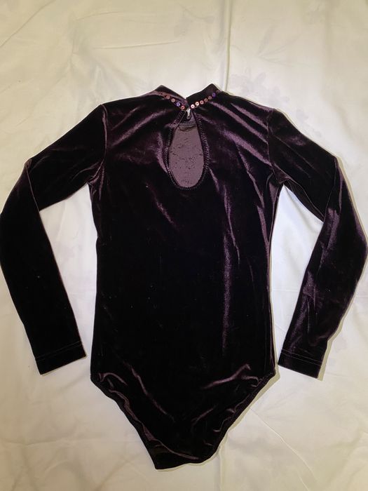 - Детский спортивный купальник трико боди для гимнастики танцев