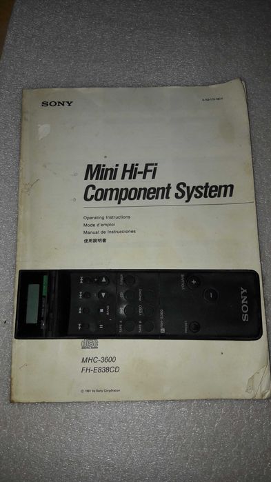 Mini aparelhagem de som