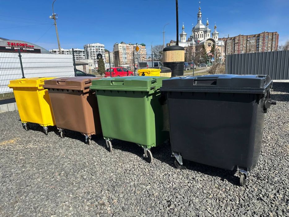 Сміттєвий контейнер / Бак для сміття WEBER 1100 л