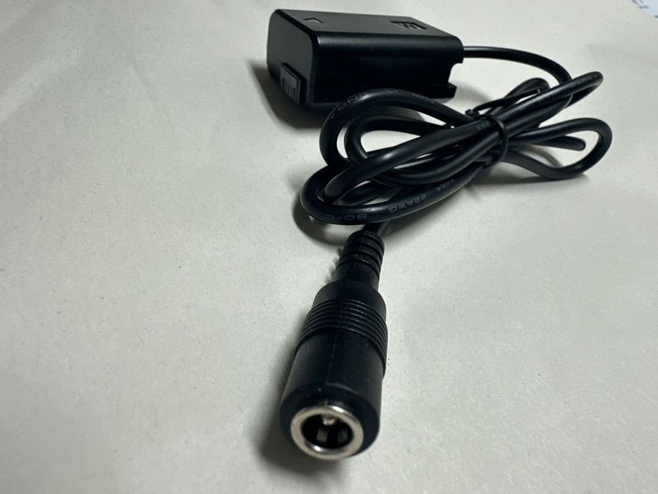 Nowy Zasilacz Atrapa baterii do Sony A6500