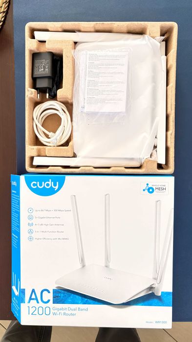 router cudy wifi mesh ac 1200