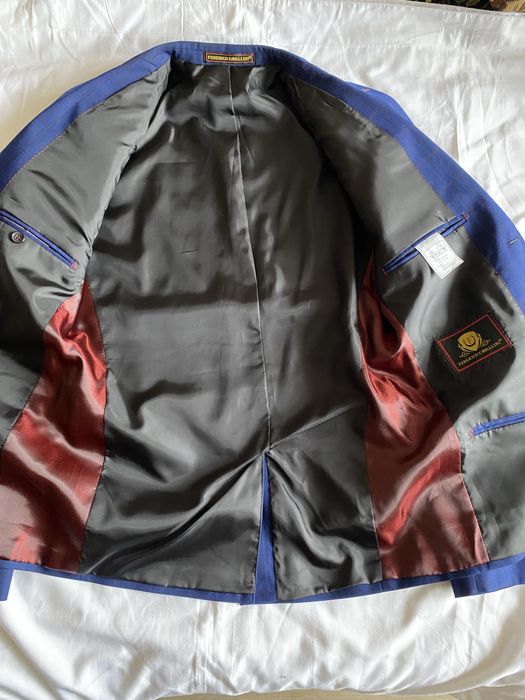 Костюм на підлітка синього кольору