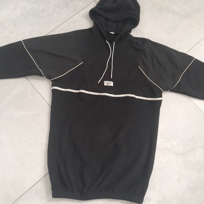 Флисовая удлиненная кофта Reebok,M