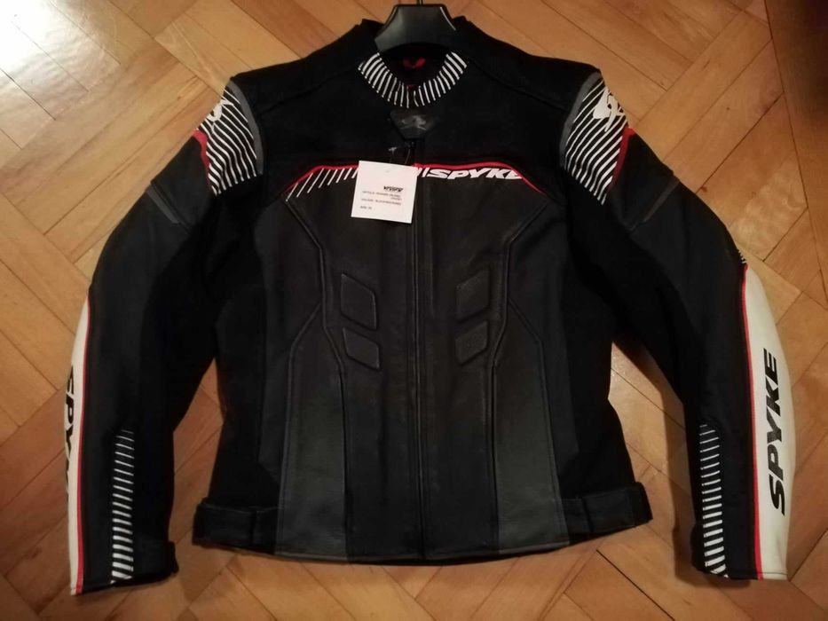 KURTKA SKÓRZANA SPYKE RUNNER / kurtka motocyklowa na sporta lub naked