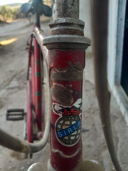 Bicicleta Antiga Sirla Yé-Yé Luxo – Clássica / Pasteleira (A Andar!) + pasteleira duran para restaurar  ou peças