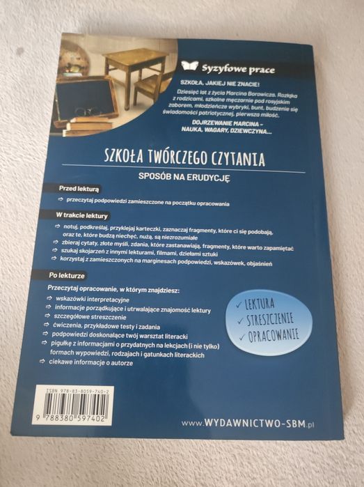 Syzyfowe prace lektura szkolna