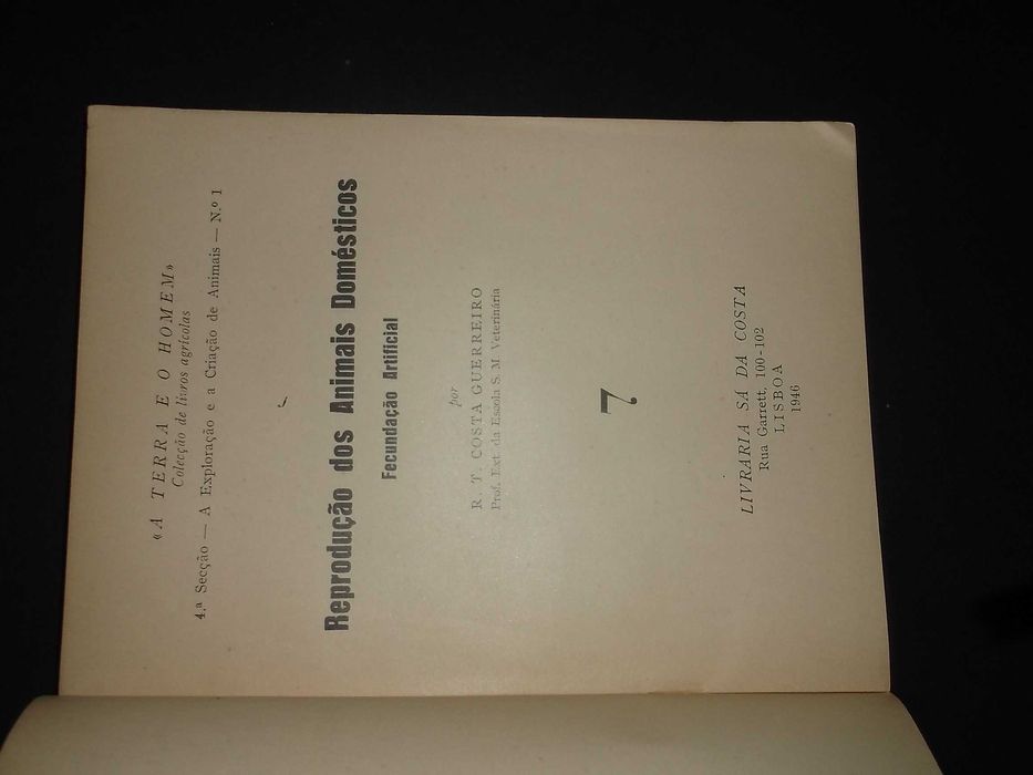 Guerreiro (R.T.Costa);Reprodução dos Animais Domésticos