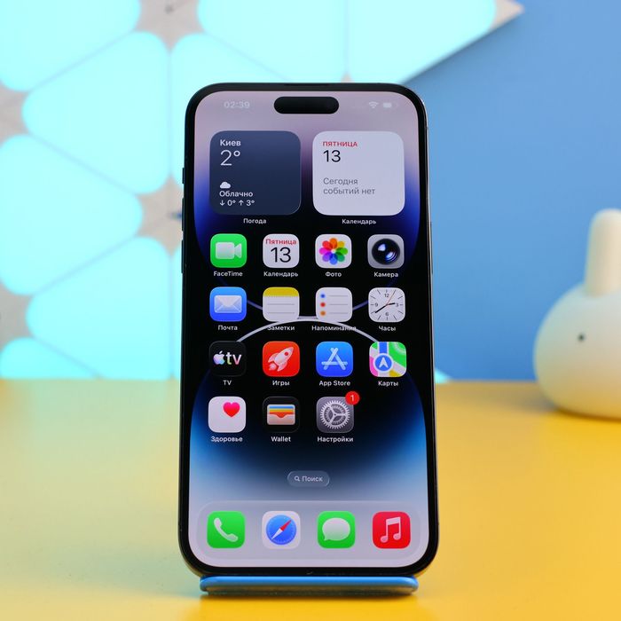 Смартфон Apple iPhone 14 Pro Max 128GB Space (158306) Б/У З ГАРАНТІЄЮ