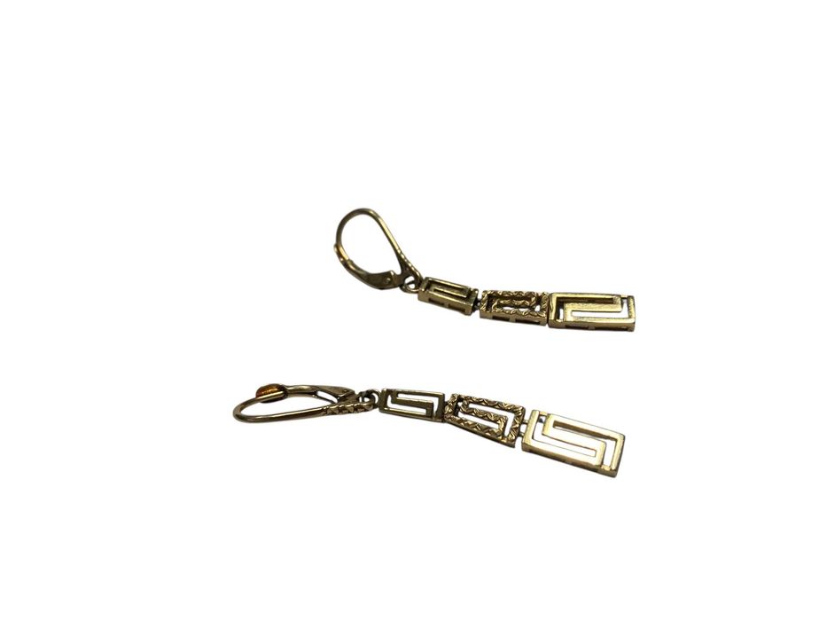 Złote kolczyki 375 2,35g