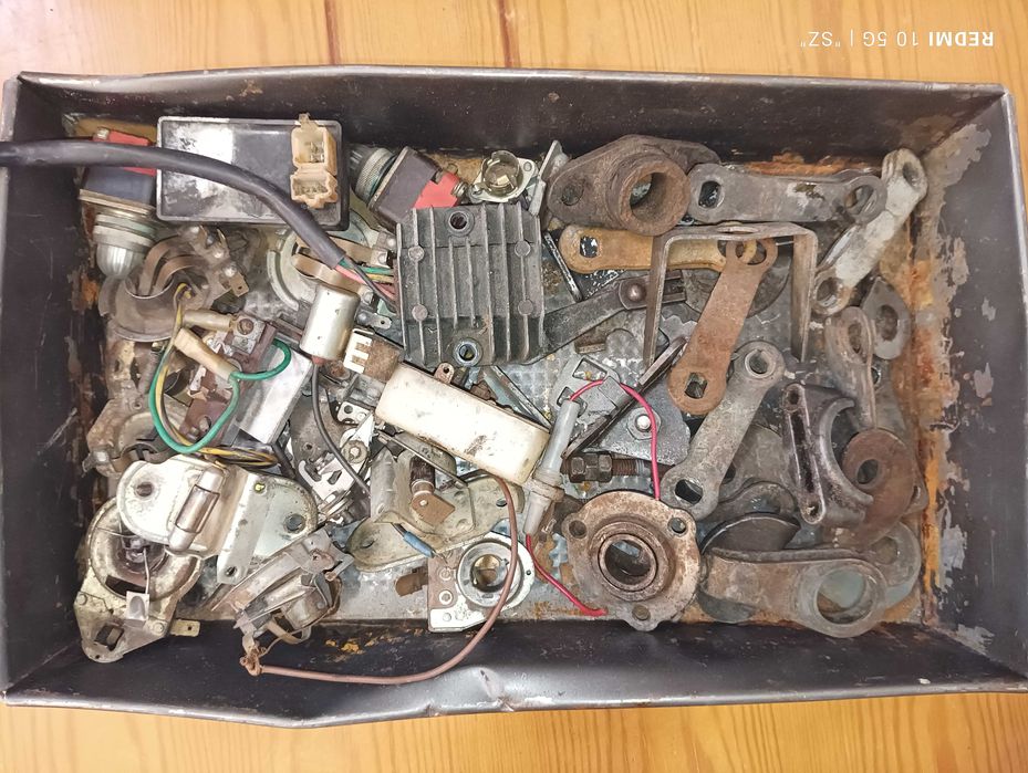 WSK, WFM, SHL, Romet, komar - części - zestaw (3.01)