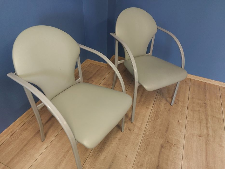 Krzesło metal ecoskora