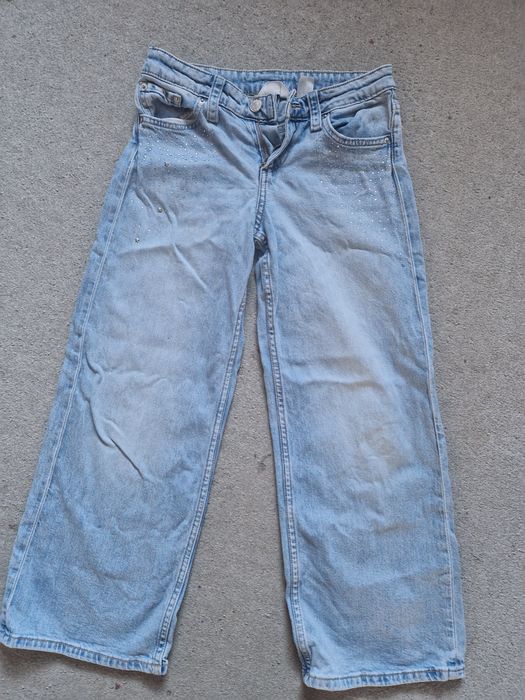 Spodnie jeansy 146 HM