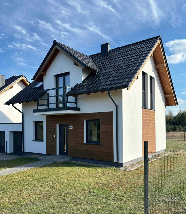 Dom w zabudowie bliźniaczej w Budziszewicach