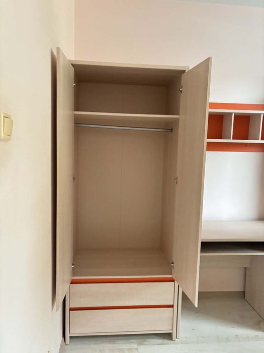 Zestaw mebli dziecięcych/młodzieżowych Numlock, Black Red White