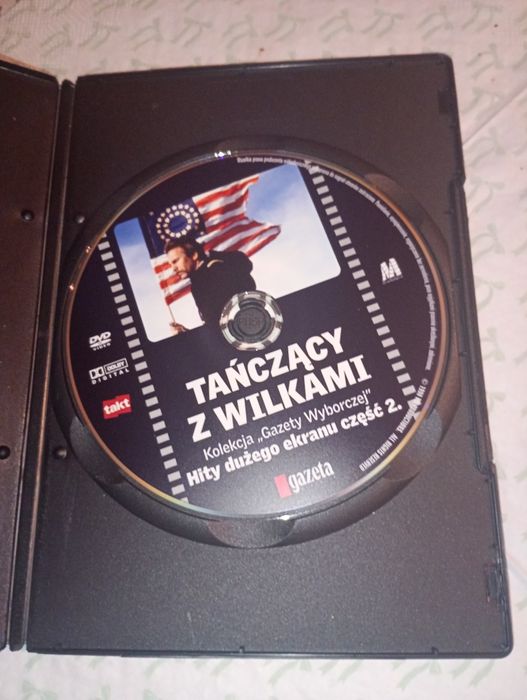 Film DVD Tańczący z wilkami Kevin Costner