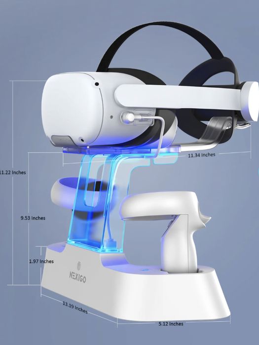 Зарядна станція NexiGo S20 для Oculus / Meta Quest 2 (Enhanced Head