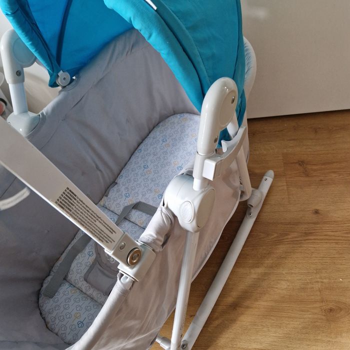 Leżaczek 5w1 Kinderkraft UNIMO – łóżeczko, kołyska, leżaczek, bujaczek