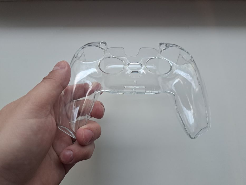 Чохол-кейс пластиковий прозорий для DualSense Sony PlayStation 5