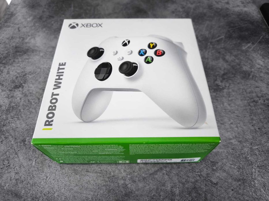 Oryginalny Pad Xbox Series X/S Robot White | Stan Idealny | Komplet, Pudełko