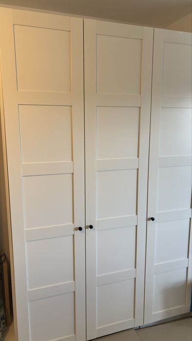 BERGSBO 5 szt. Drzwi, biały, 50x229 cm