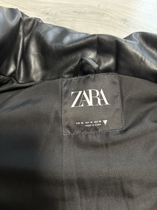 Шкіряна безрукавка від ZARA