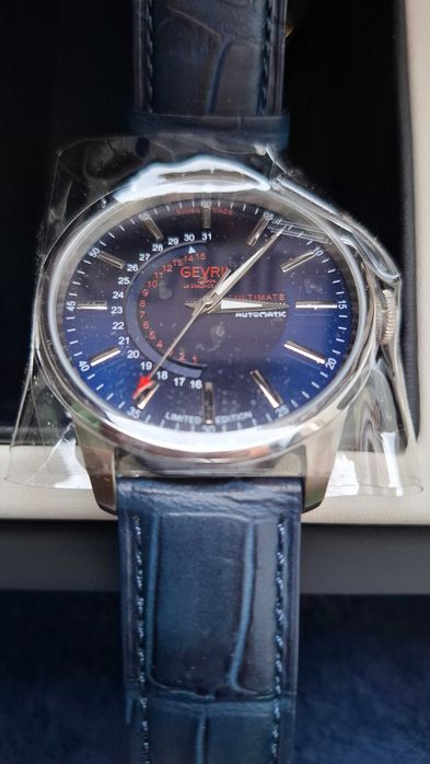 Relógio masculino Gevril Guggenheim Swiss Automatic
