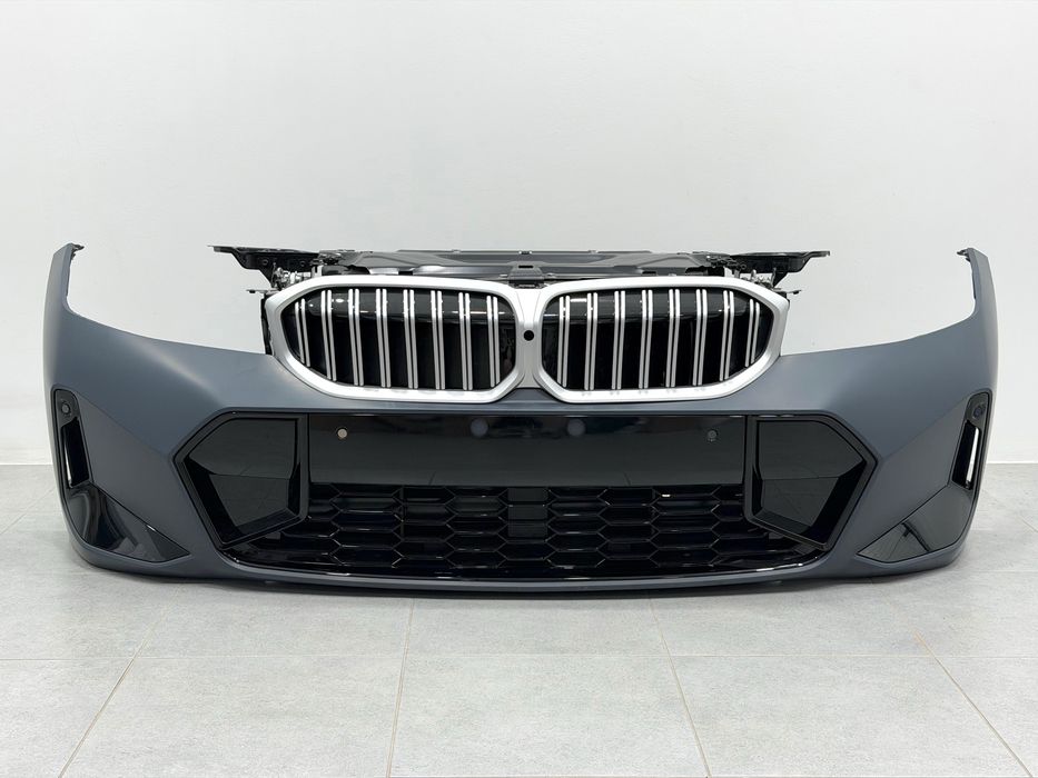 Морда ноускат BMW G20 G21 рест. Бампер  панель радиаторы усилители