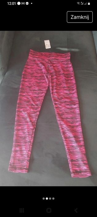 Legginsy damskie size S New