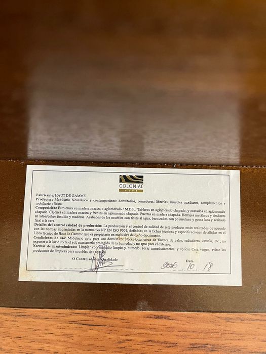 Mesa de centro e de apoio sala