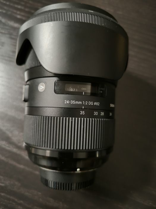 Lente Sigma 24-35mm f/2 Nikon