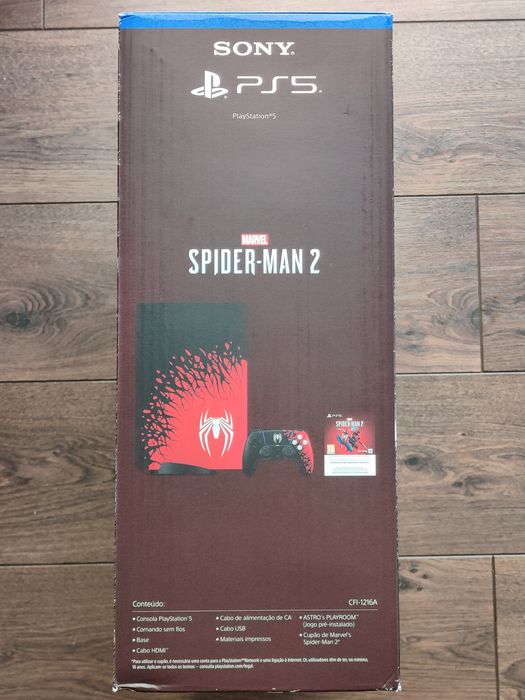 [Selada] PS5 edição limitada Spider-Man 2 (Firmware  de 2023)